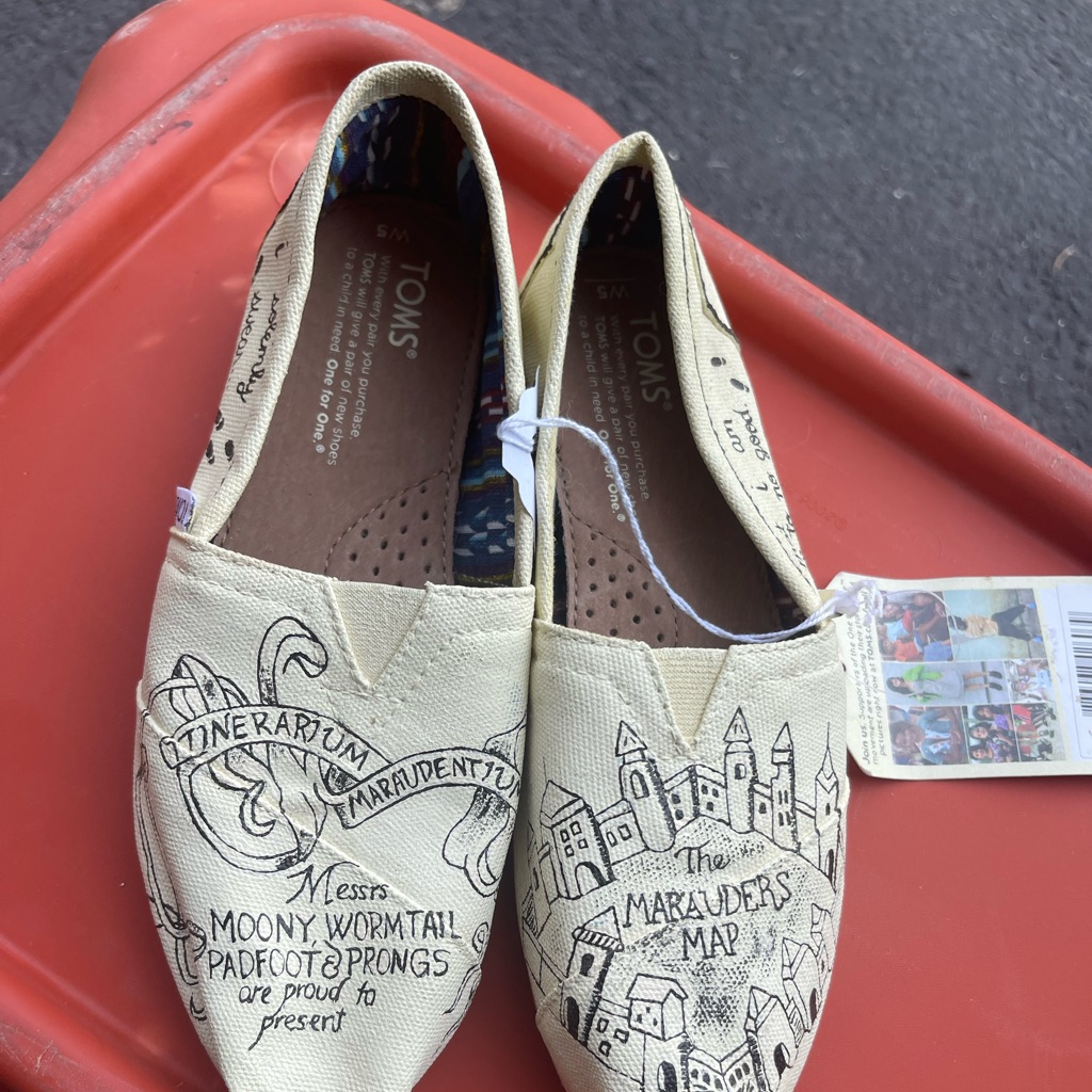 Custom Painted Harry Potter Toms